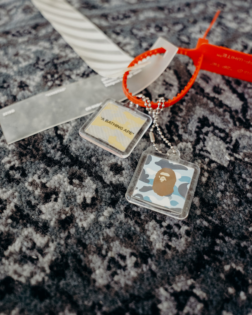Bape Keychains and Off White Zip Tie – HN Shop