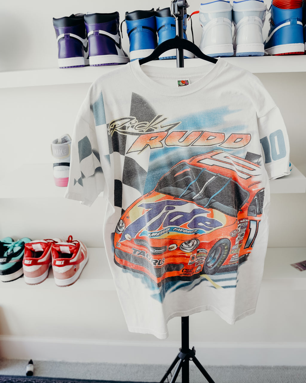 Vintage Nascar Ricky Rudd Tee Sz XL