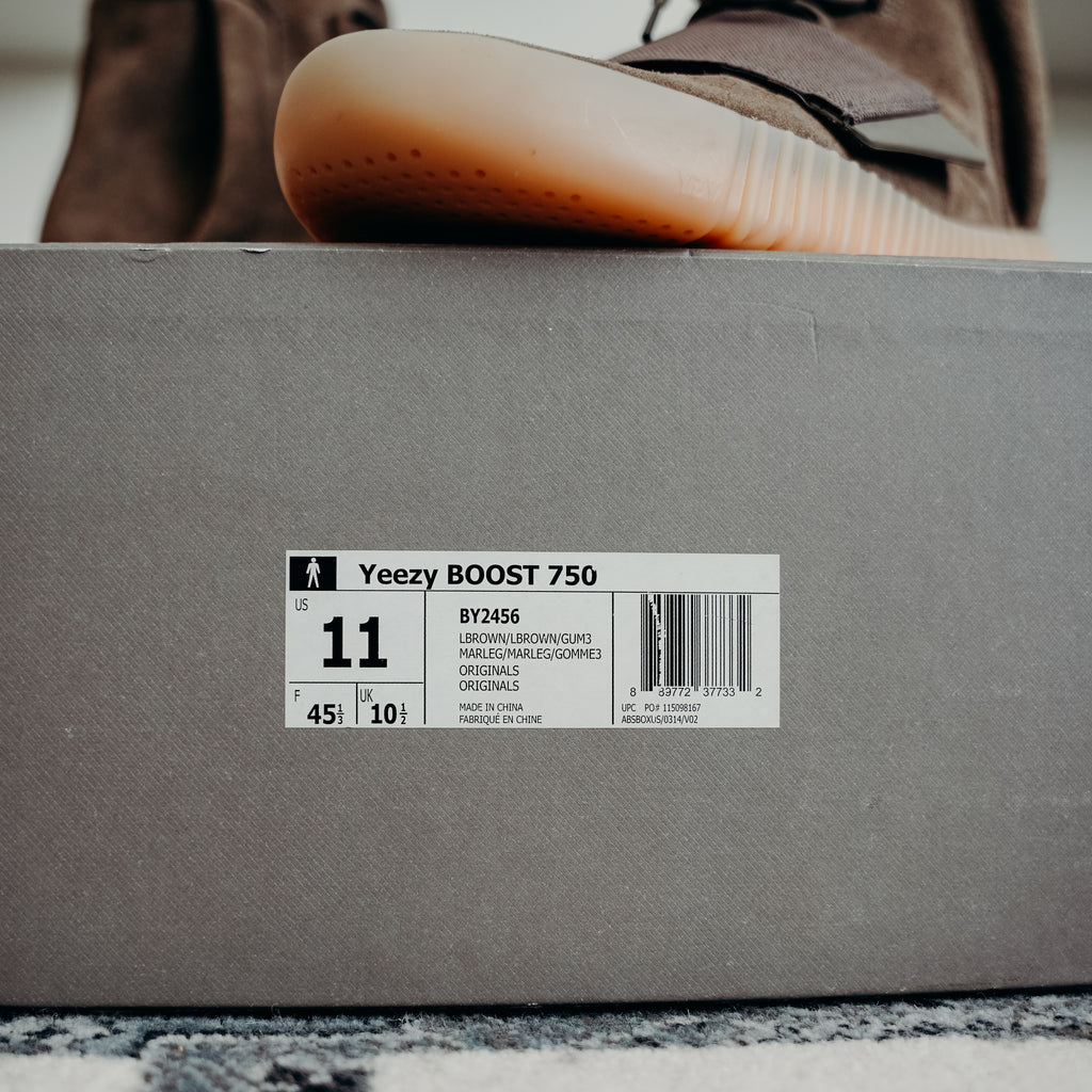 Yeezy 750 Boost "Chocolate" Sz 11