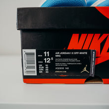 Load image into Gallery viewer, Jordan 1 Retro High Off-White University Blue Sz 11
