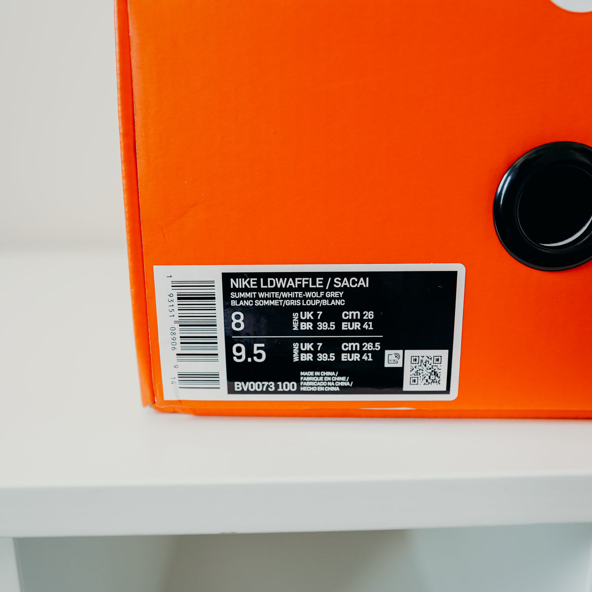Nike LD Waffle sacai Summit White Sz 8