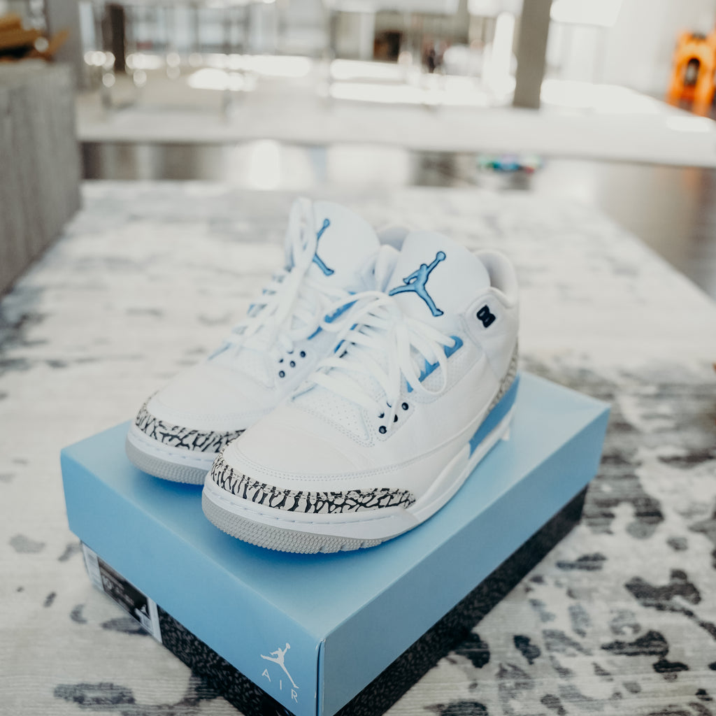 Jordan 3 Retro UNC (2020) Sz 10.5