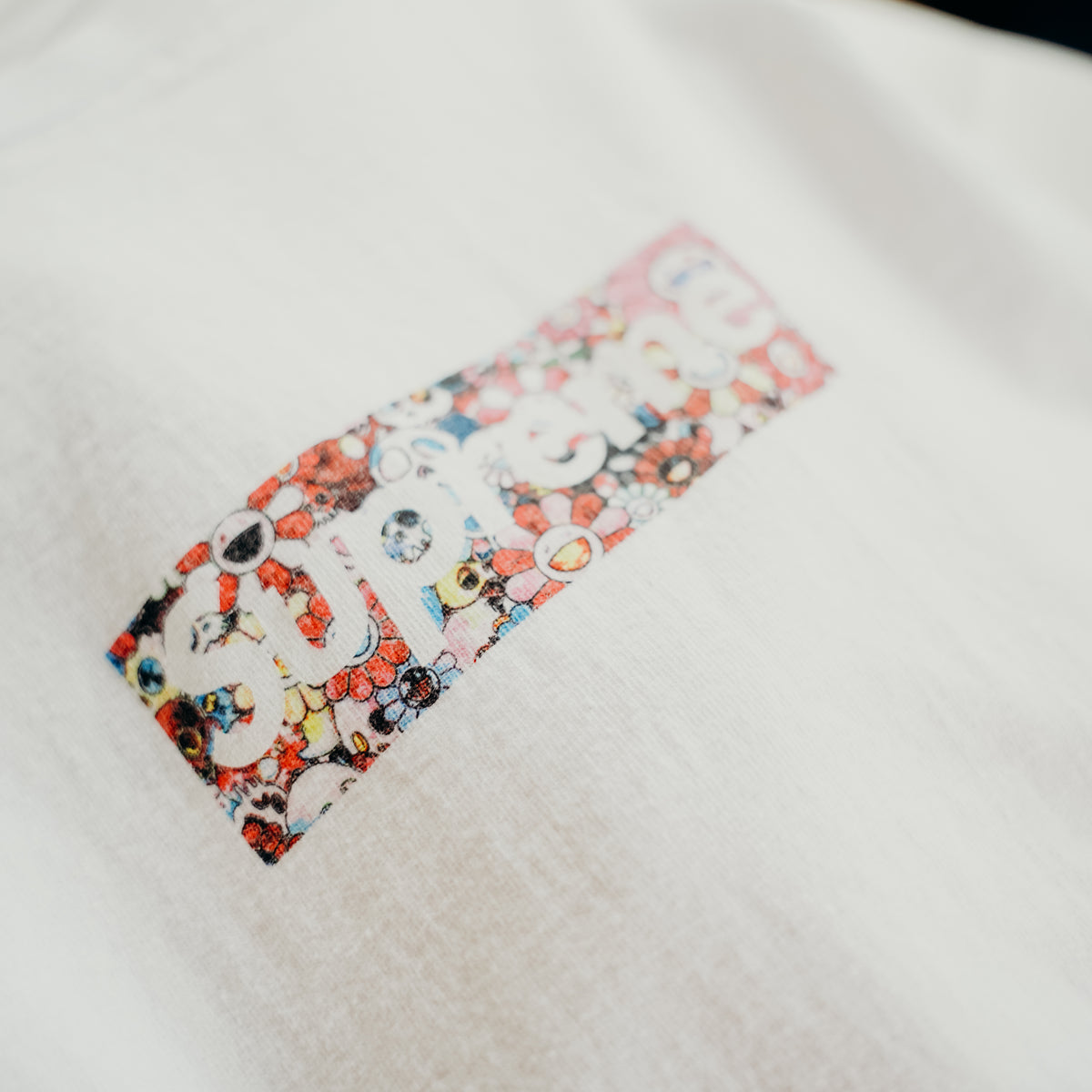 Supreme x Takashi Murakami Box Logo (Covid-19 Relief) Size L