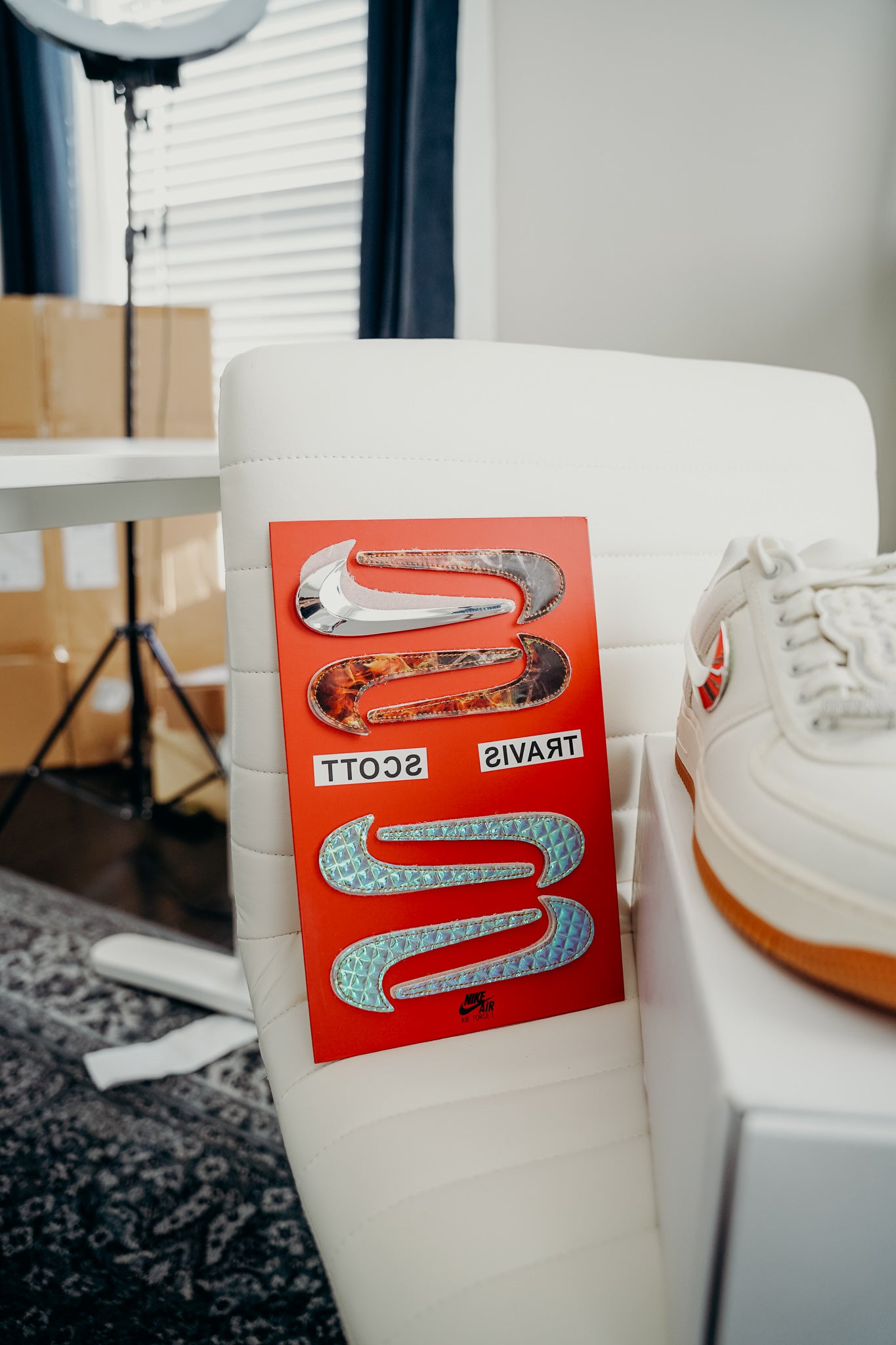 Nike Air Force 1 Low Travis Scott Sail Sz 11