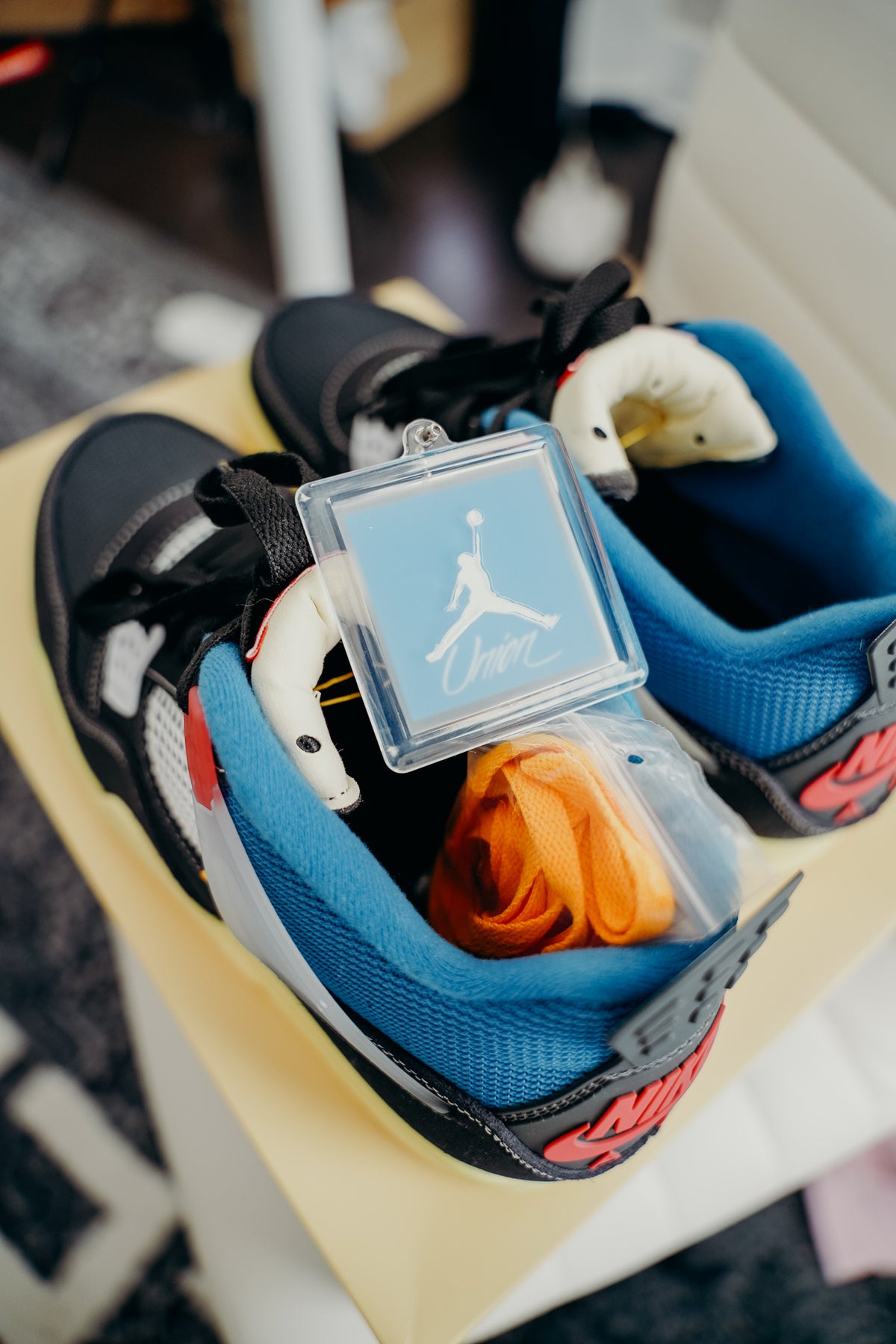 Jordan 4 Retro Union Off Noir Sz 11
