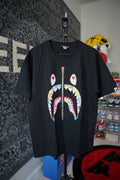 Bape Zip Tee MultiColor Sz XL