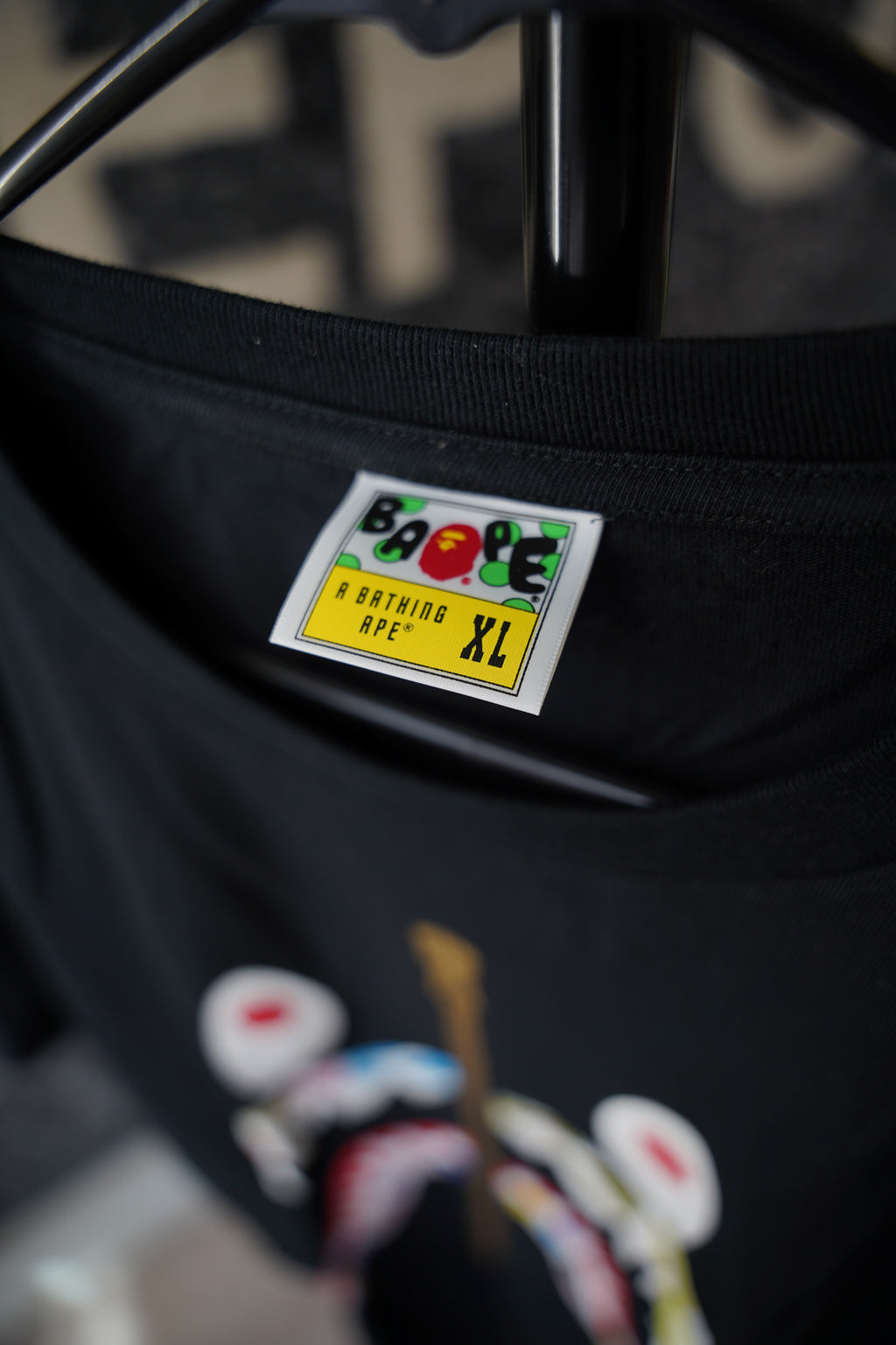 Bape Zip Tee MultiColor Sz XL