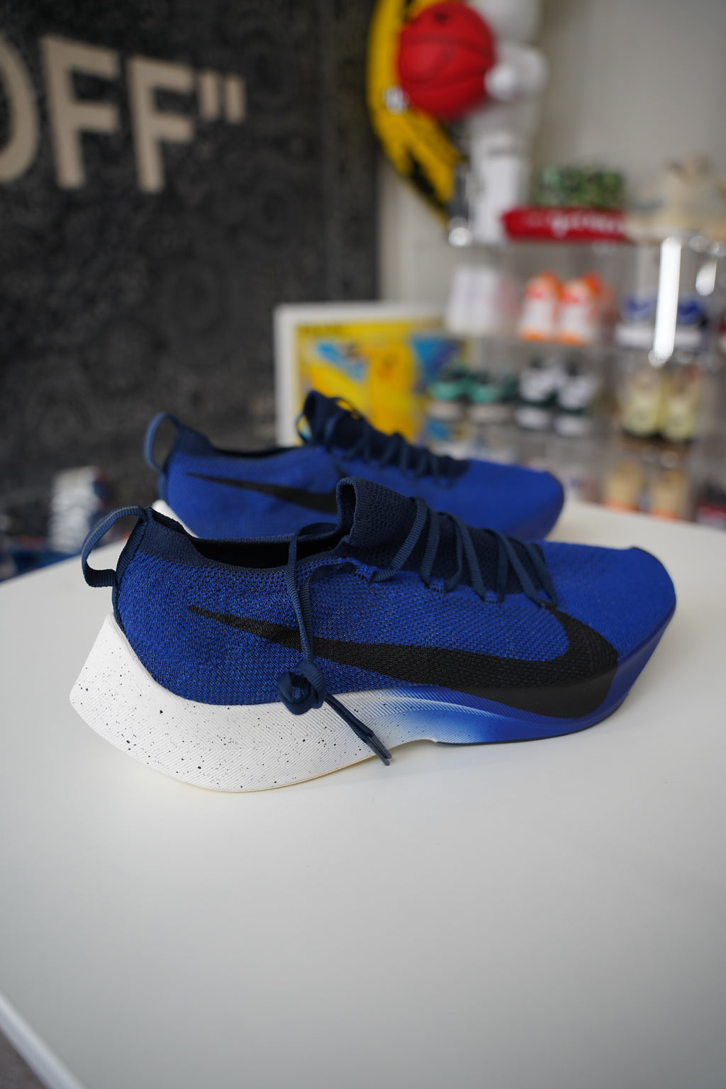 Nike Vapor Street Flyknit College Navy Sz 11.5