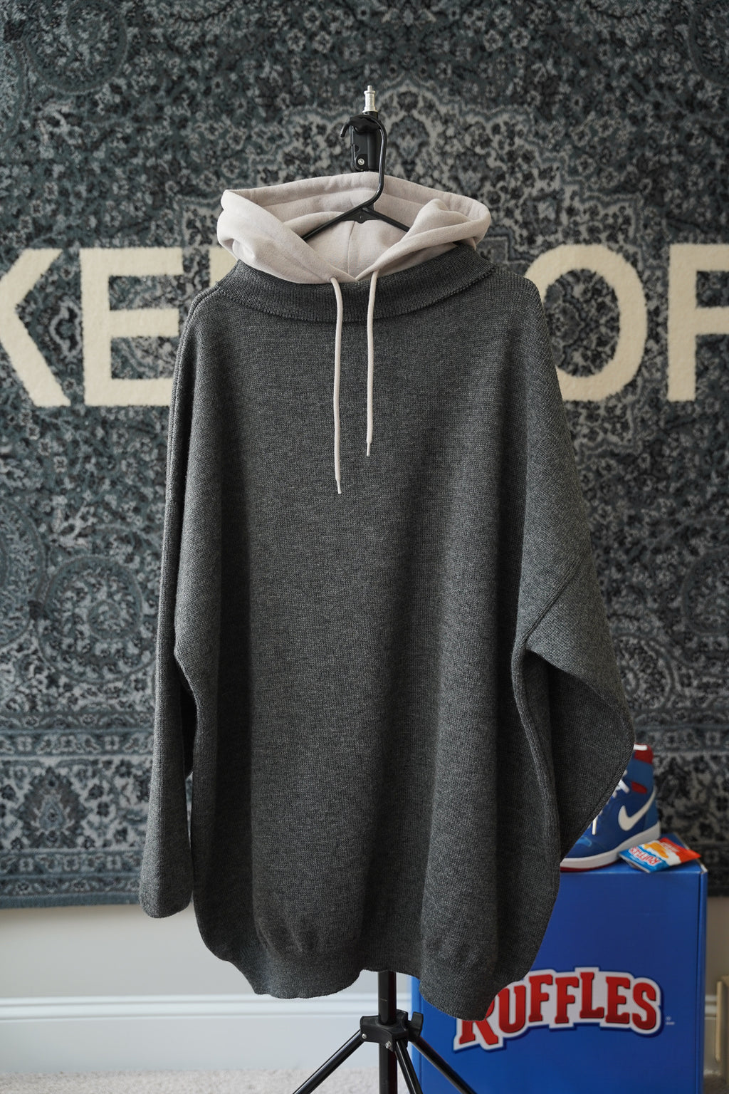 Balenciaga Logo Hoodie Sweater  Sz S