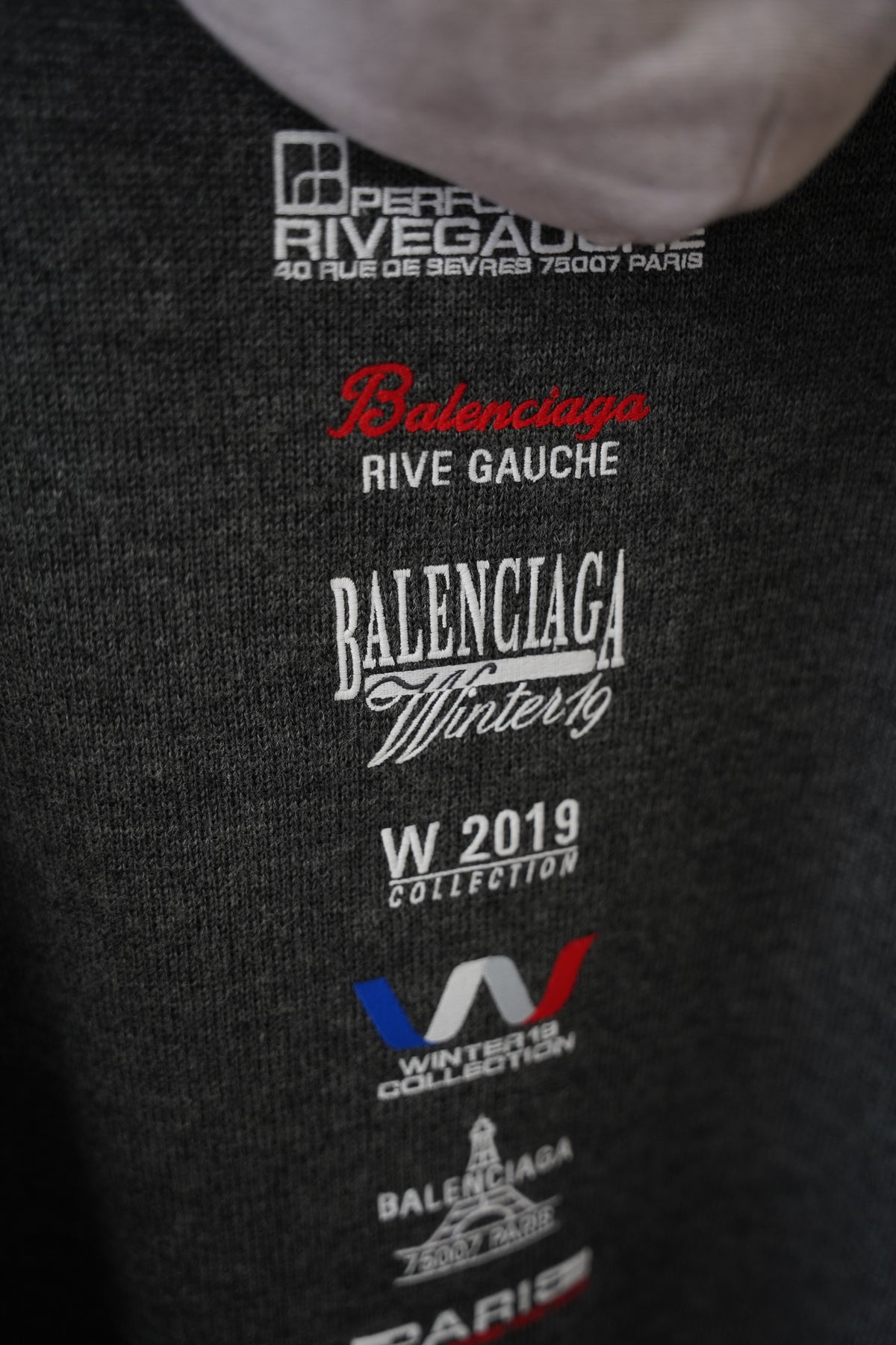 Balenciaga Logo Hoodie Sweater  Sz S