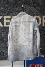 Load image into Gallery viewer, Off White Arrows Denim Jacket Sz S (FITS LIKE XL)
