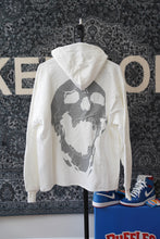 Load image into Gallery viewer, REVENGE Hoodie Sz M White/Grey
