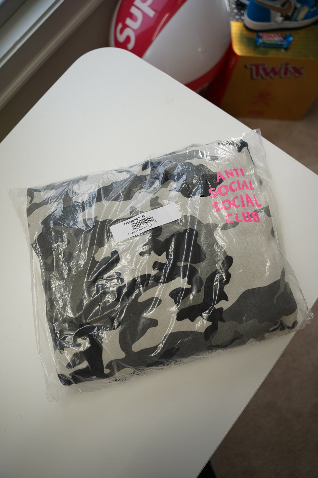 ASSC Camo Hoodie Sz XL