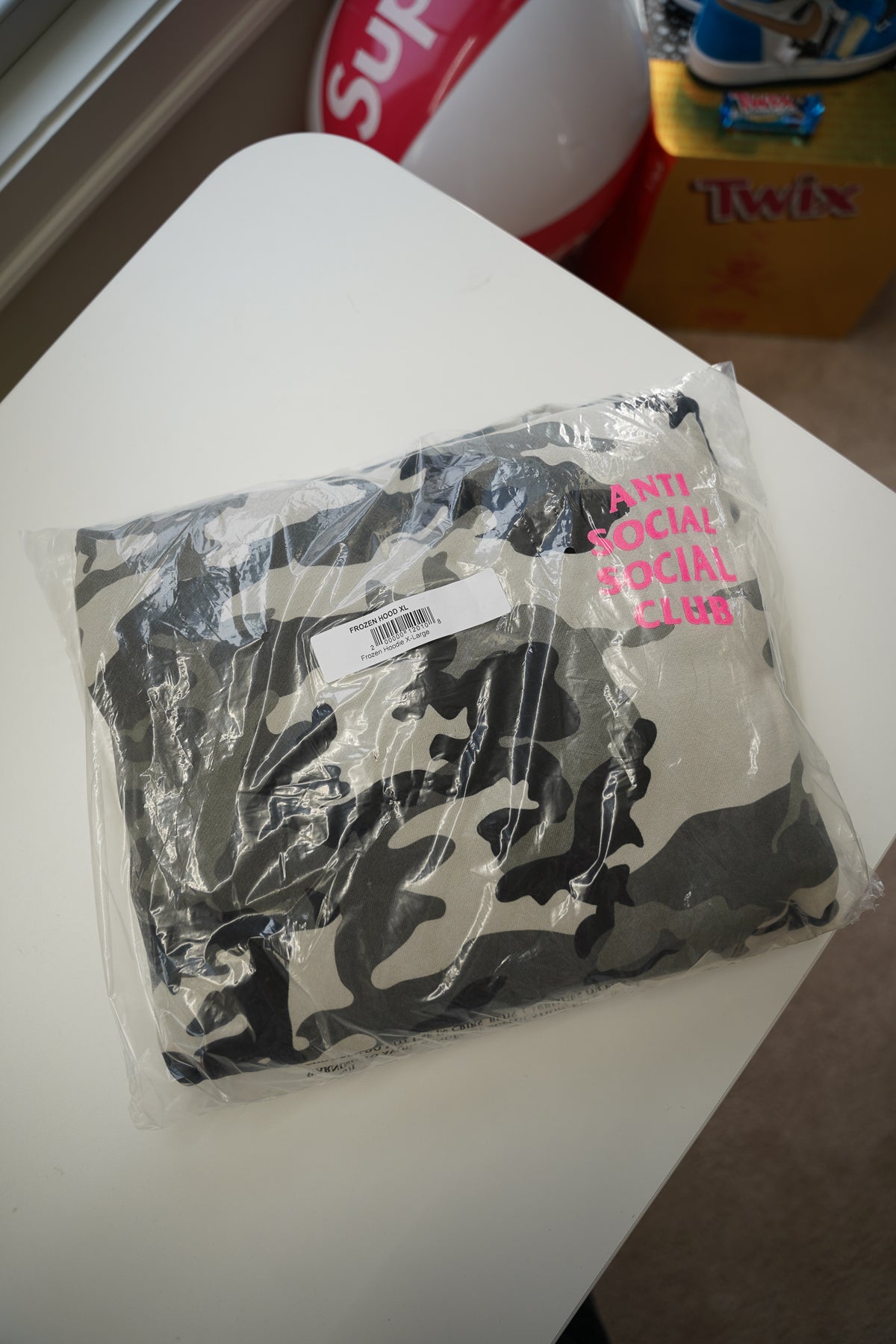 ASSC Camo Hoodie Sz XL