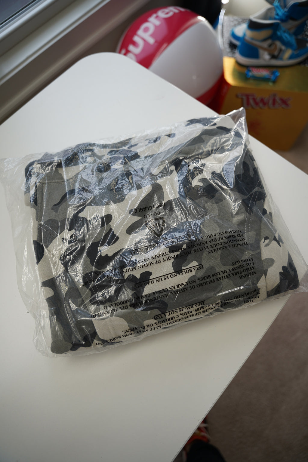 ASSC Camo Hoodie Sz XL