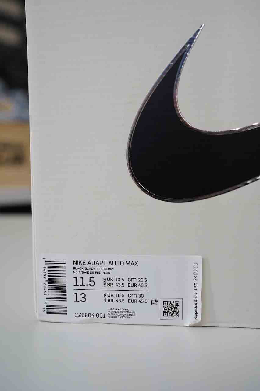 Nike Adapt Auto Max Sz 11.5
