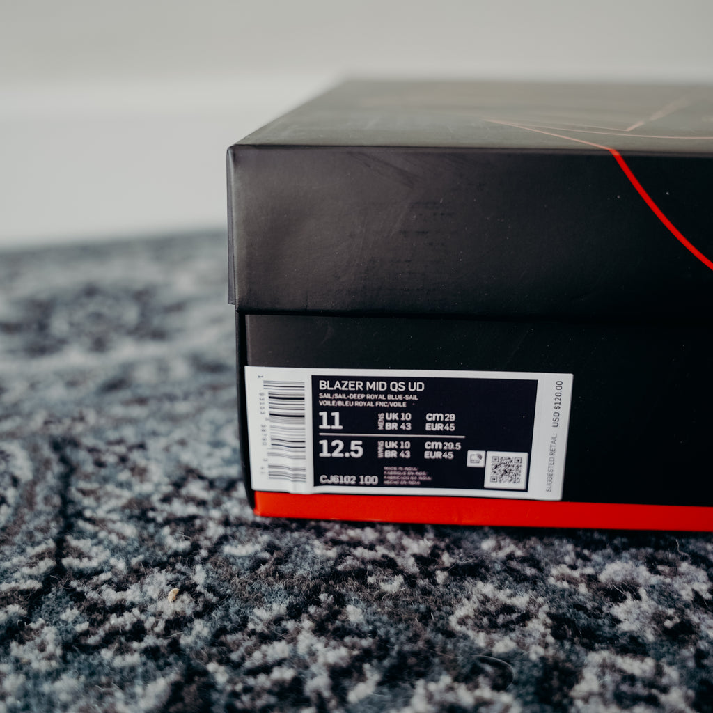Nike x Stranger Things Blazer Mid "Upside Down" Sz 11