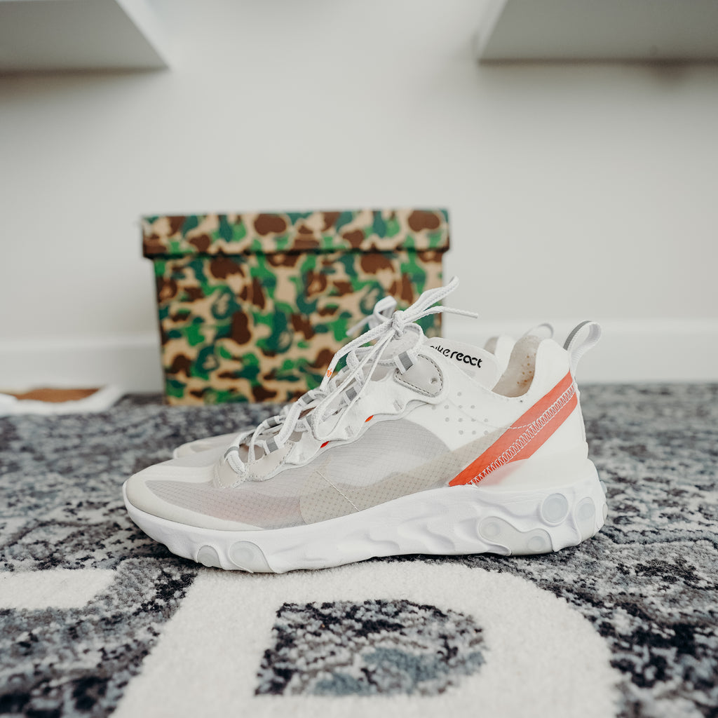 Nike React Element 87 (Light Bone) Sz 7 NO BOX