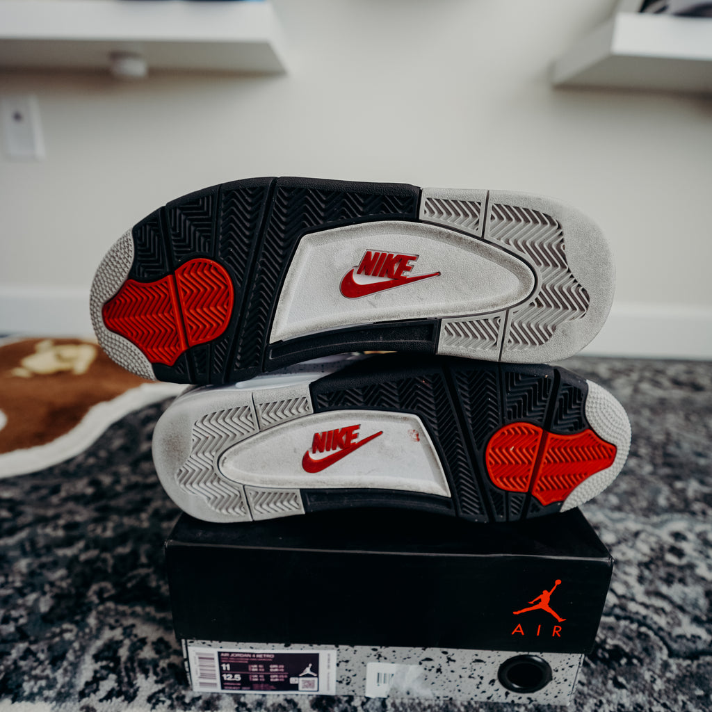 Jordan 4 White Cement Sz 11