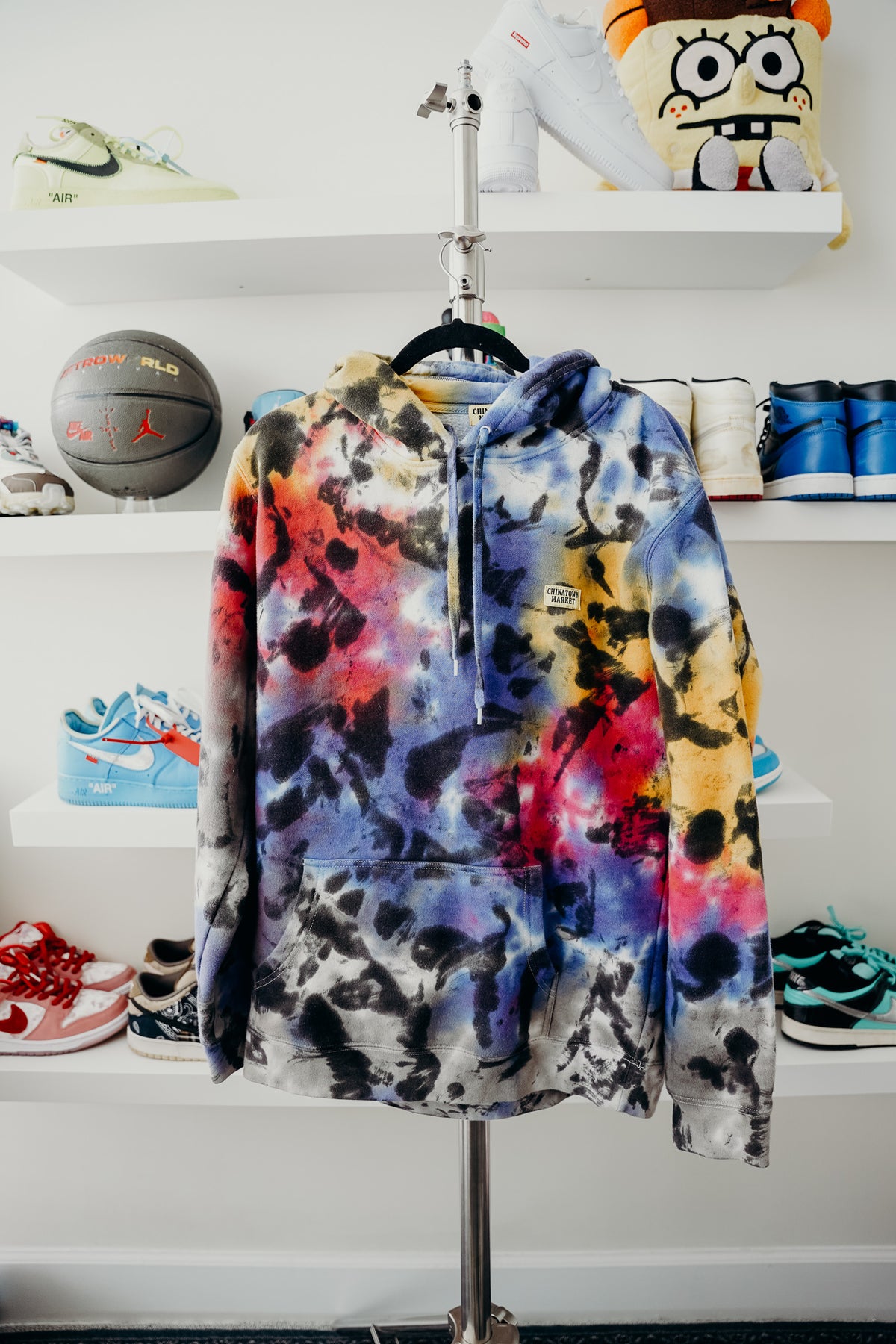 Chinatown Market Tie Die Hoodie Sz L