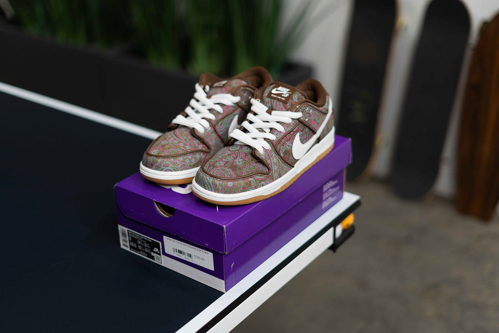 Nike SB Dunk Low Pro Paisley Sz 9