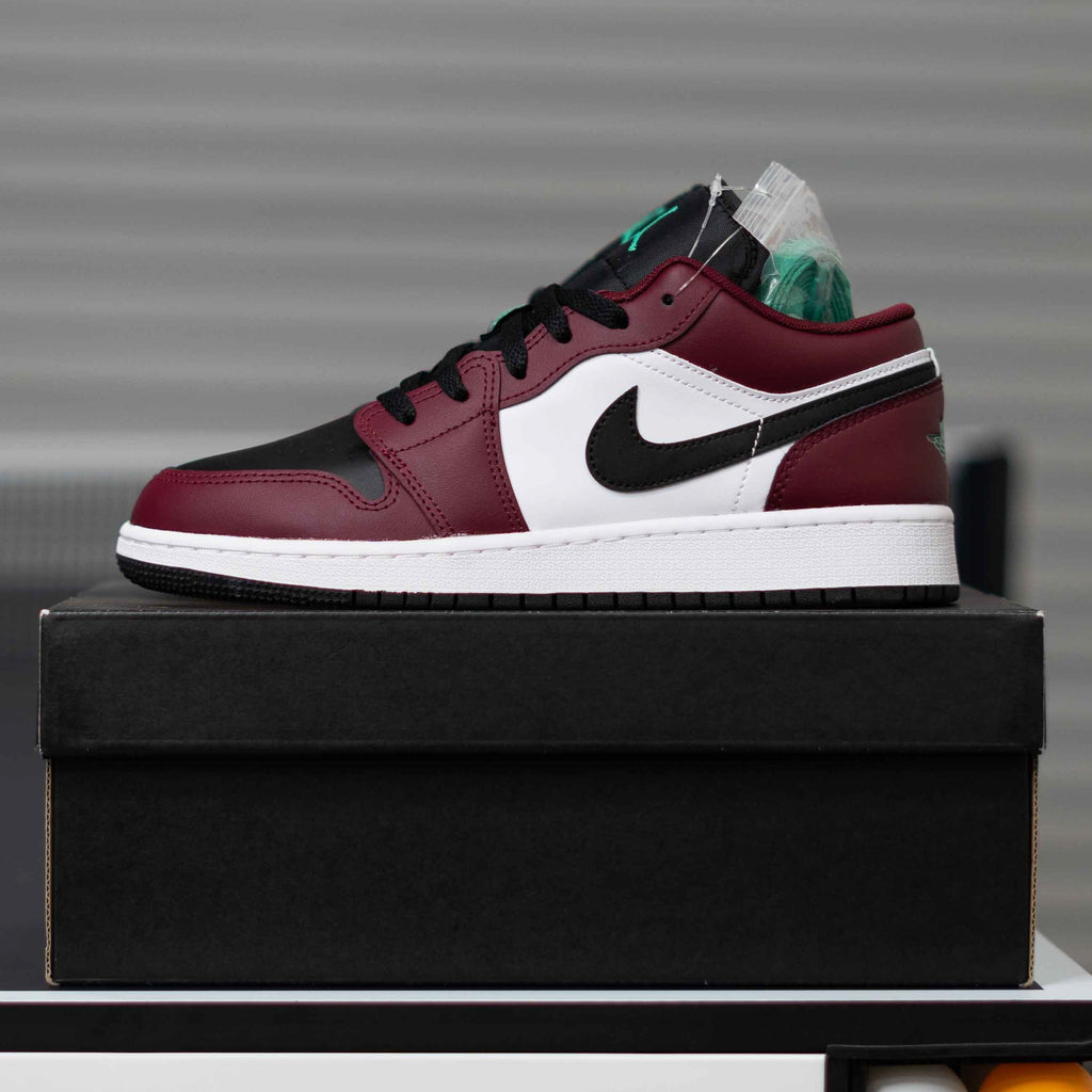 Jordan 1 Low SE Dark Beetroot Roma Green (GS) Sz 6y