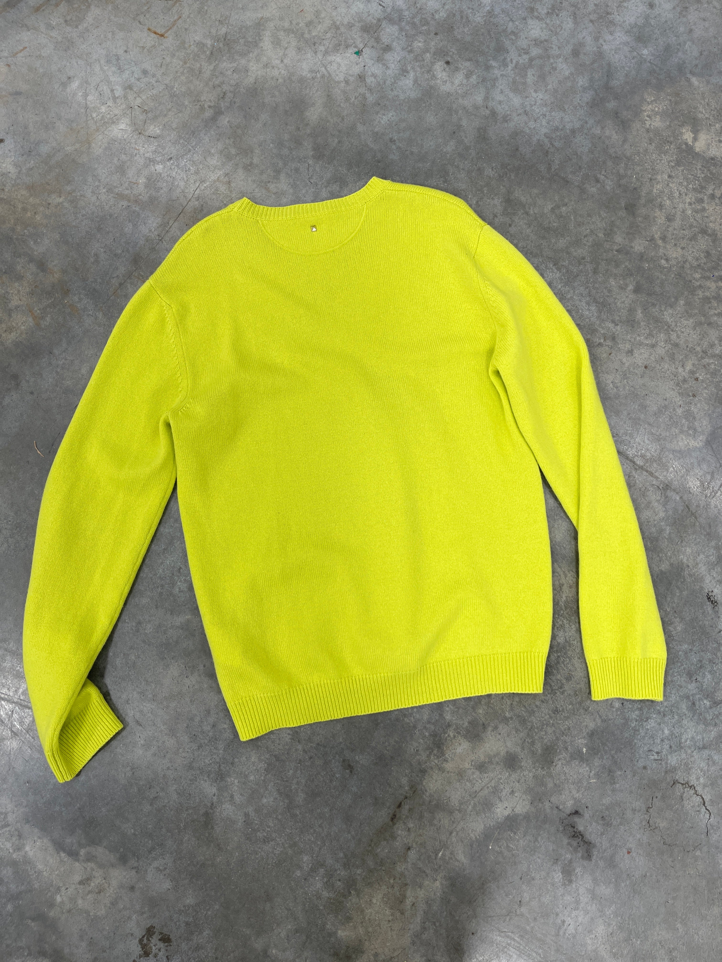 Valentino Sweater Acid Green Size XL