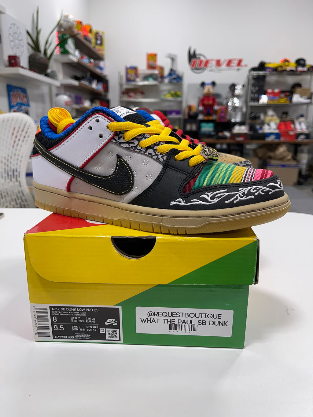 Nike SB Dunk Low What The Paul Sz 8