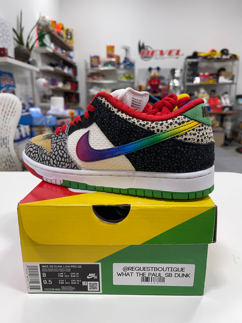 Nike SB Dunk Low What The Paul Sz 8