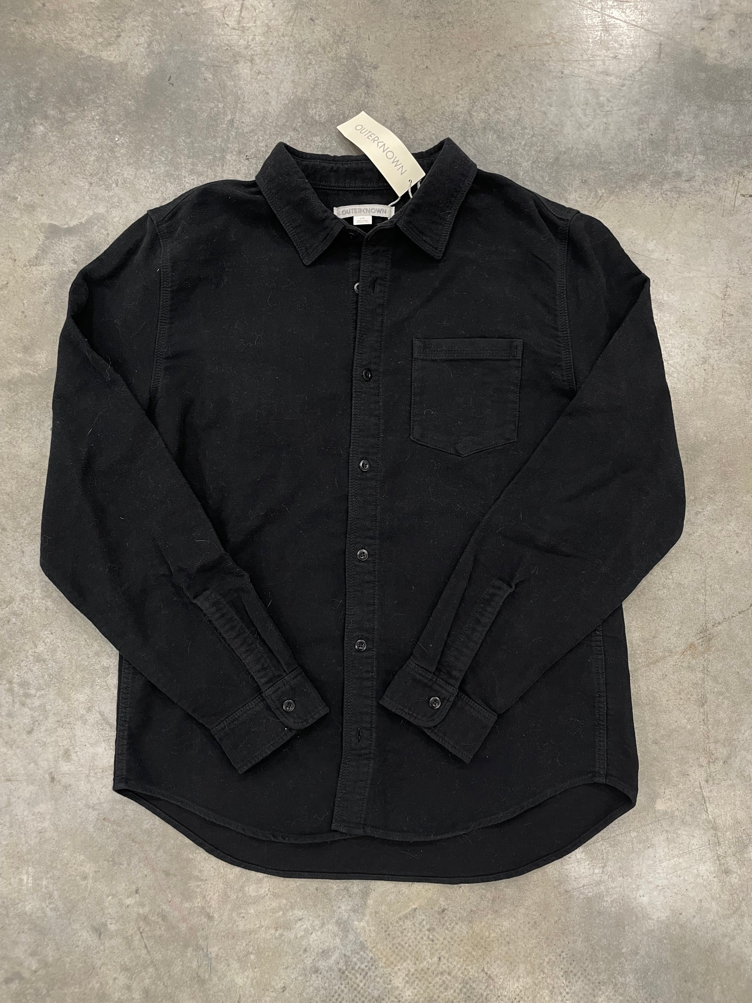 Outerknown Black Jacket Sz L