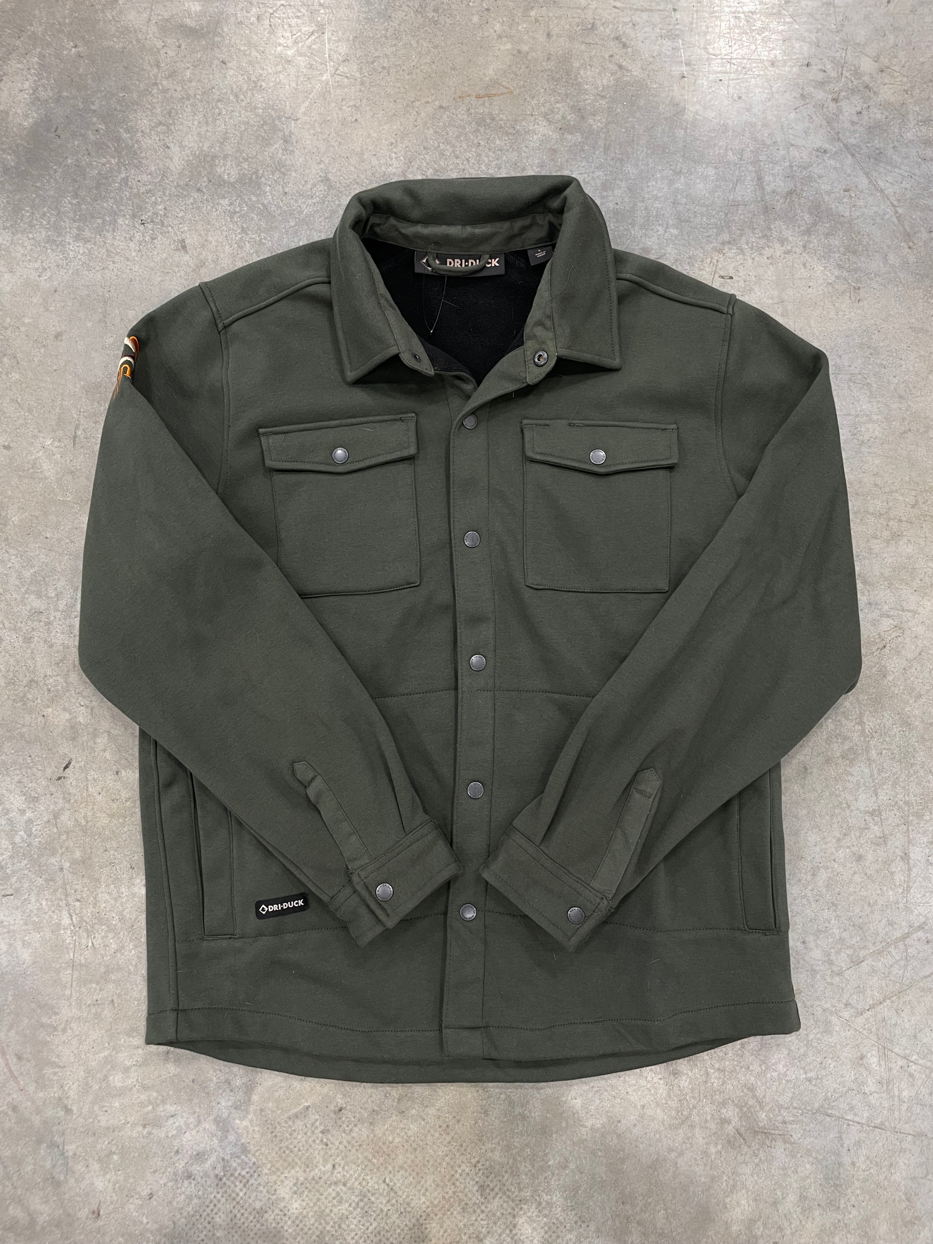 Trinity Jacket Olive Green Sz L