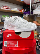 Load image into Gallery viewer, Womens Nike Dunk Low White Paisley Sz 6.5
