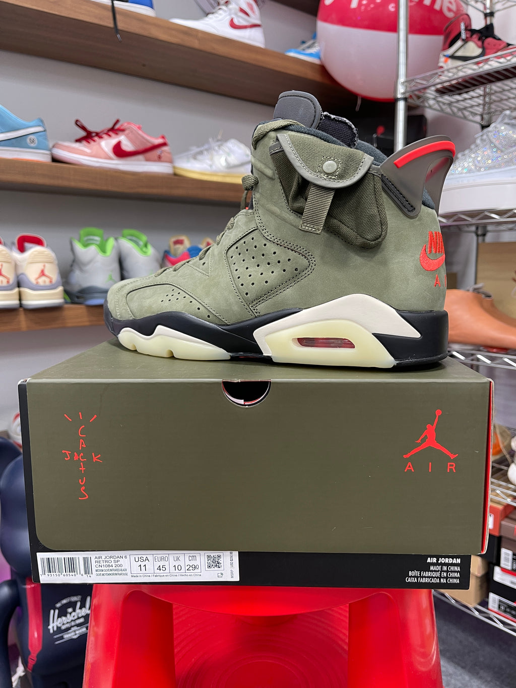 Travis Scott Jordan 6 Sz 11