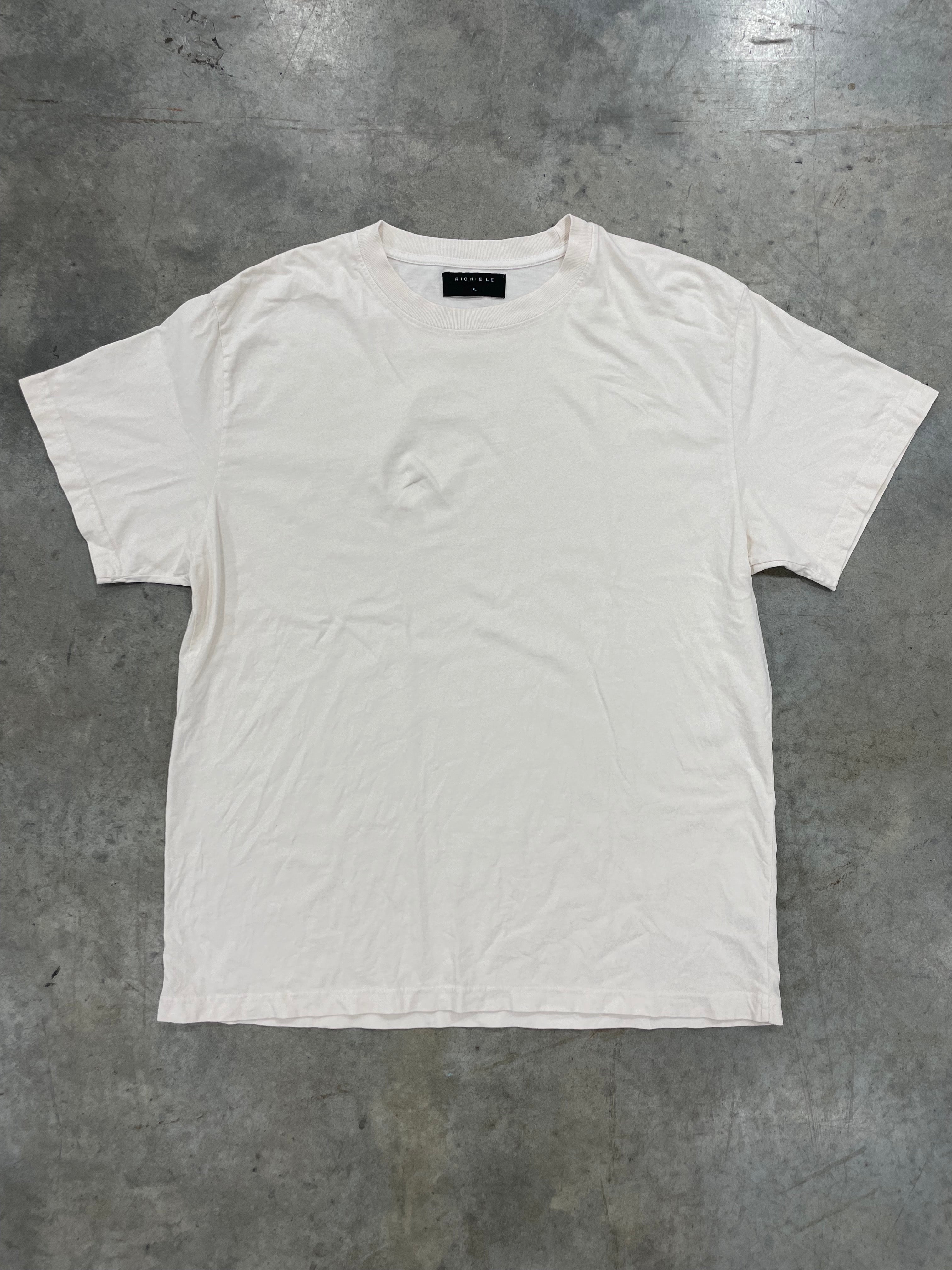 Richie Le Cream Tee Sz XL