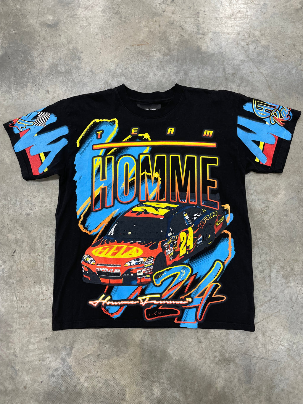 HFLA Nascar Tee Sz L