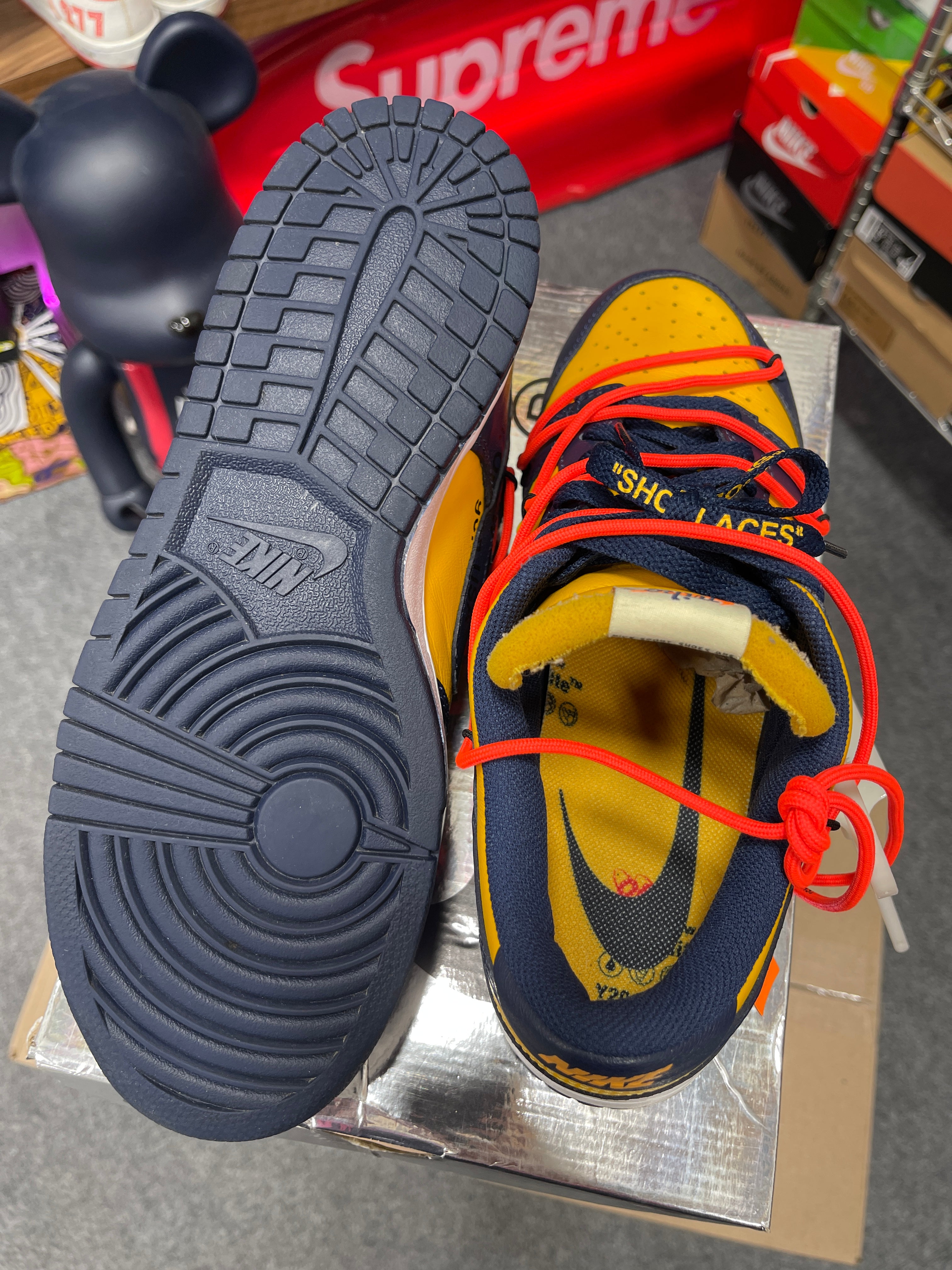 Off-White Dunk Michigan Sz 10