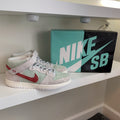 Nike SB Dunk Mid White Widow Sz 10.5