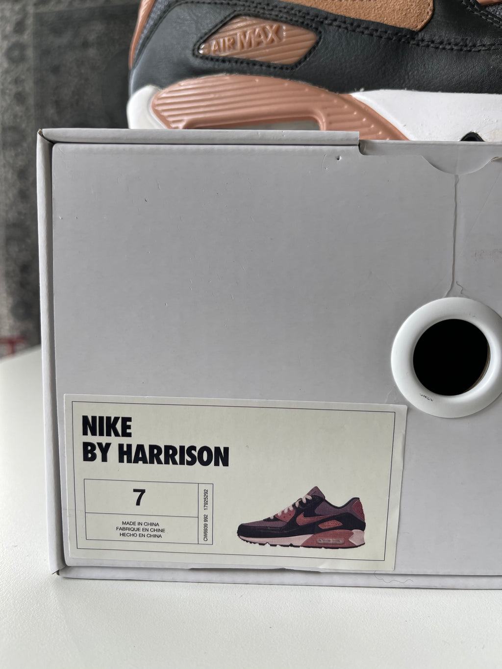 Nike Air Max 90 NIKEID Custom Sz 7 Womens