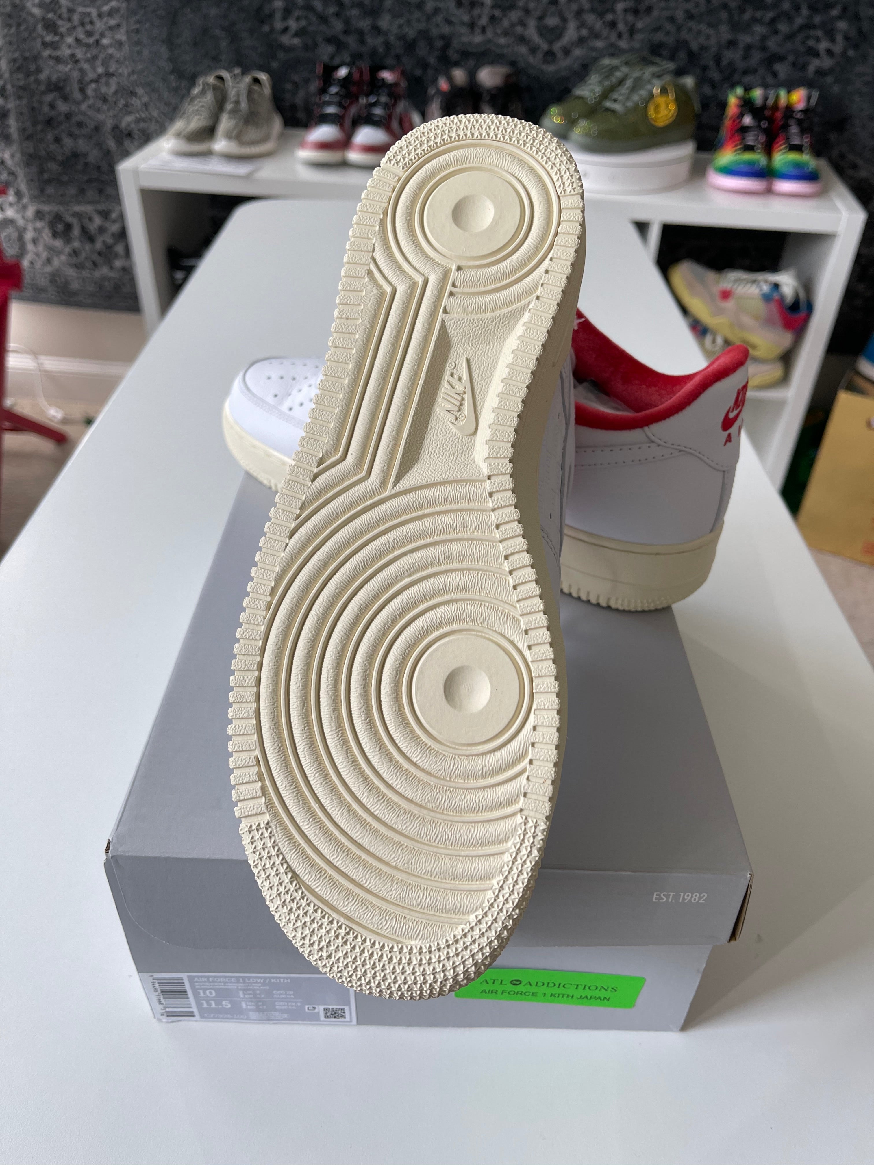 KITH x Air Force 1 Low 'Tokyo' Sz 10