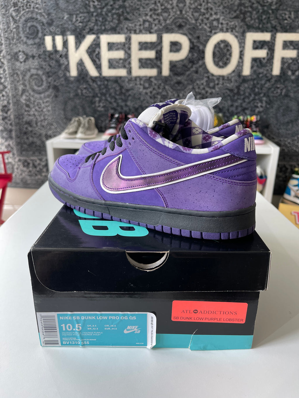 Nike SB Dunk LowPurple Lobster Sz 10.5