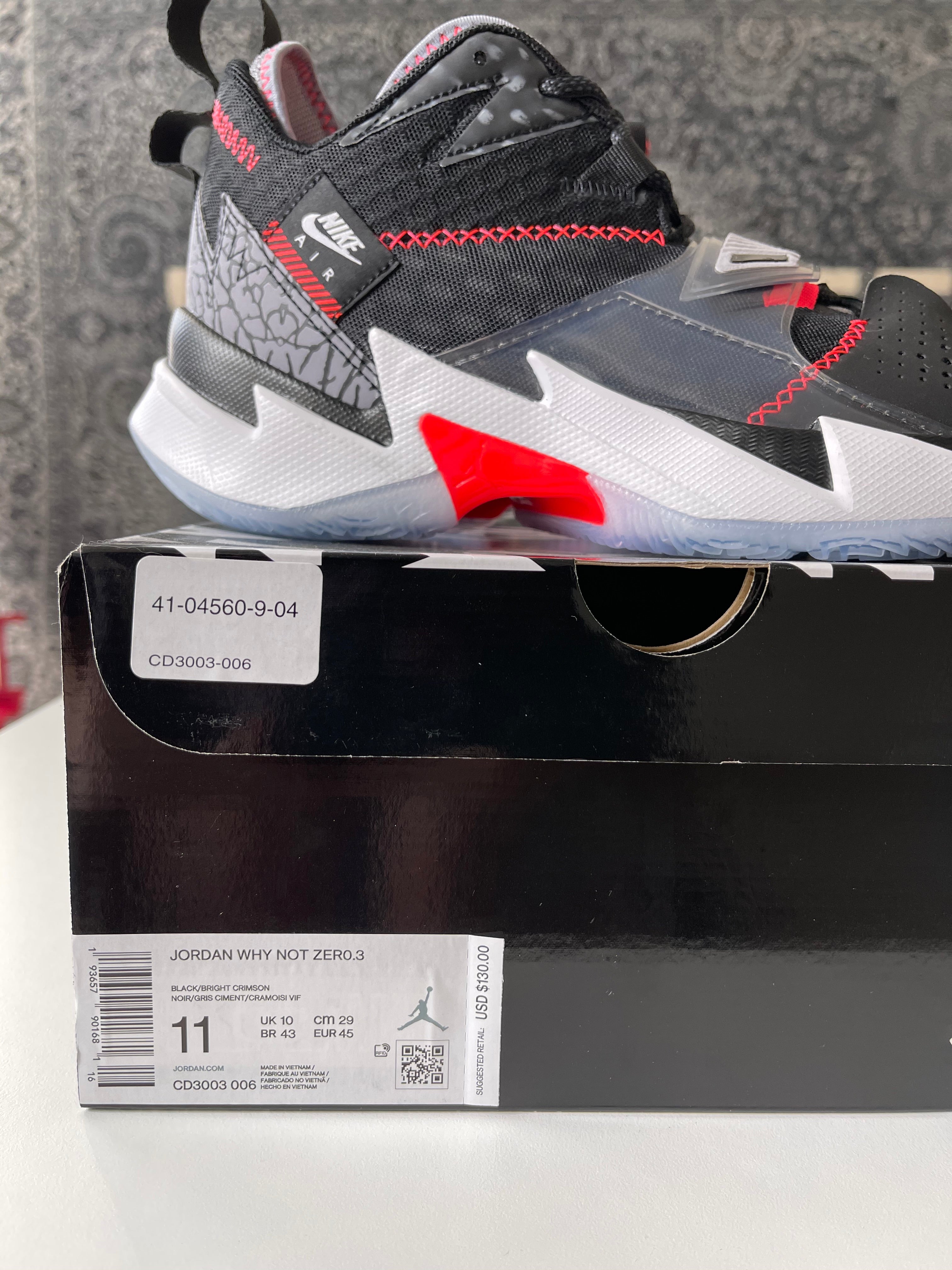 Jordan Why Not Zer0.3 Sz 11