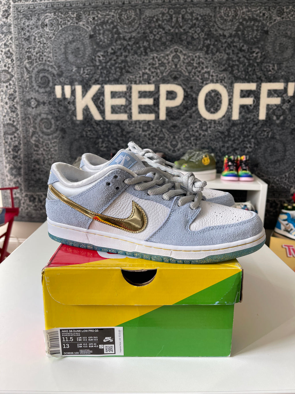 Nike SB Dunk Low Sean Cliver Sz 11.5