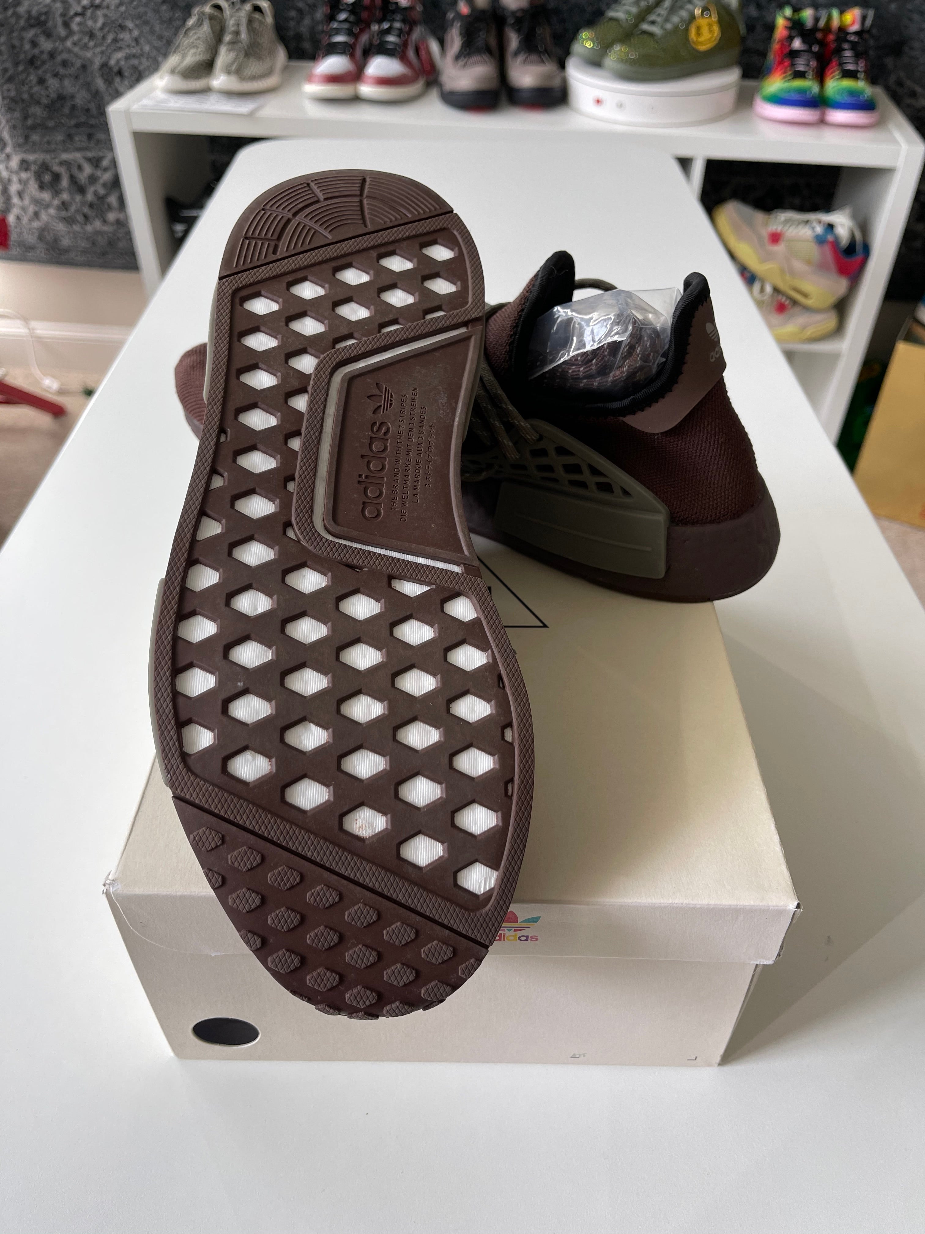 adidas NMD Hu Pharrell Chocolate Sz 11
