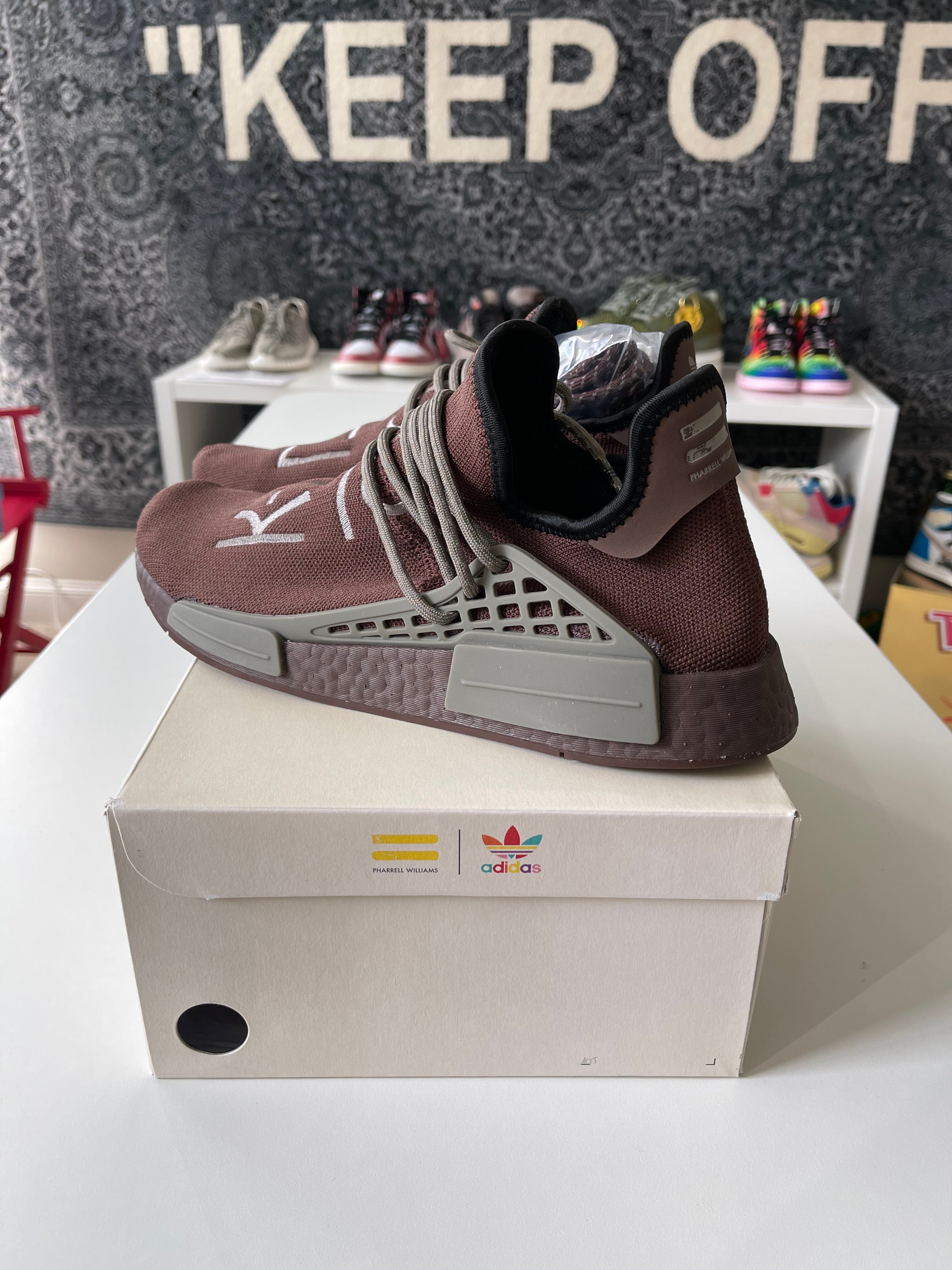 adidas NMD Hu Pharrell Chocolate Sz 11