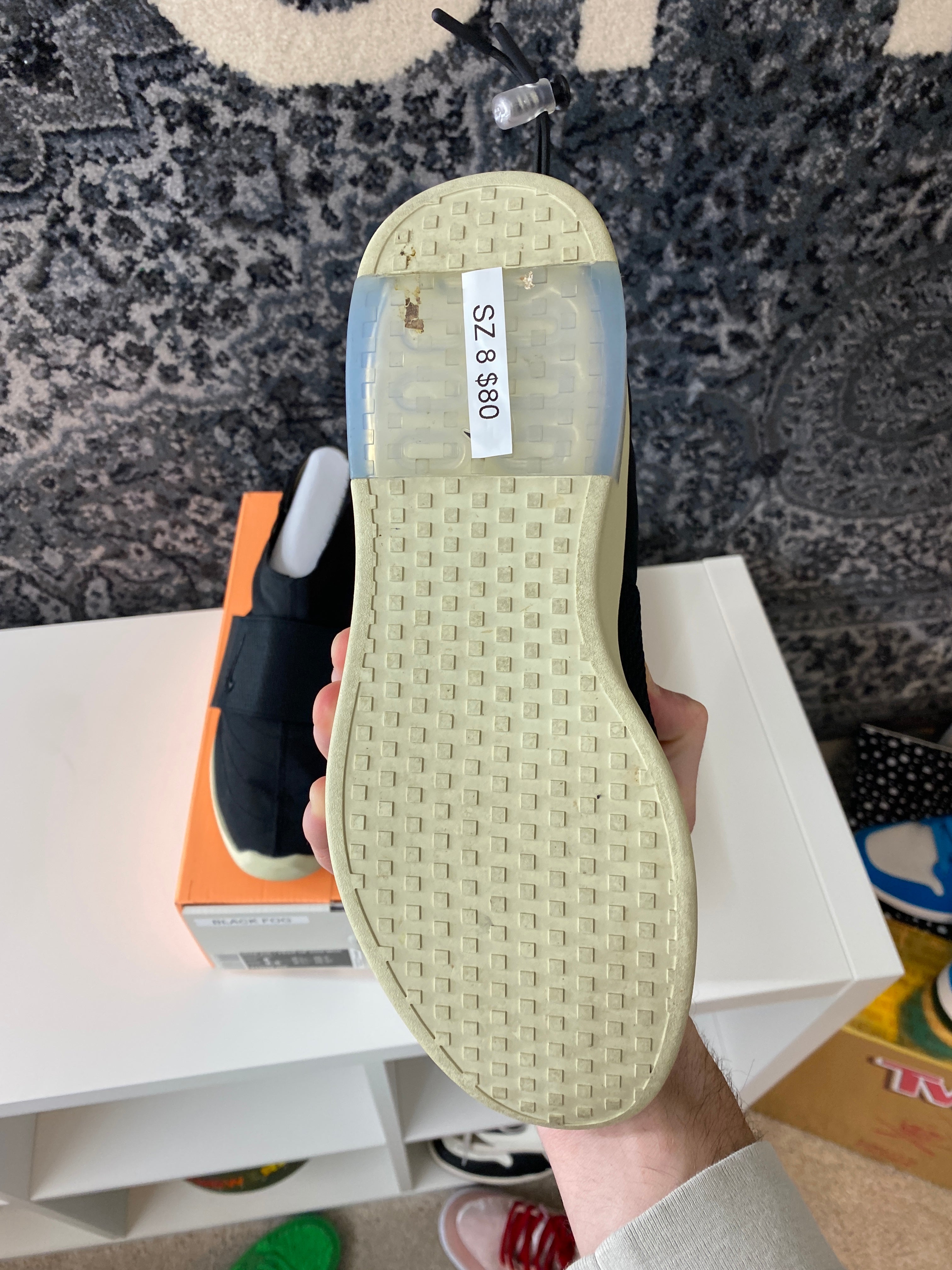 Nike Air Fear Of God Moccasin Black Sz 8
