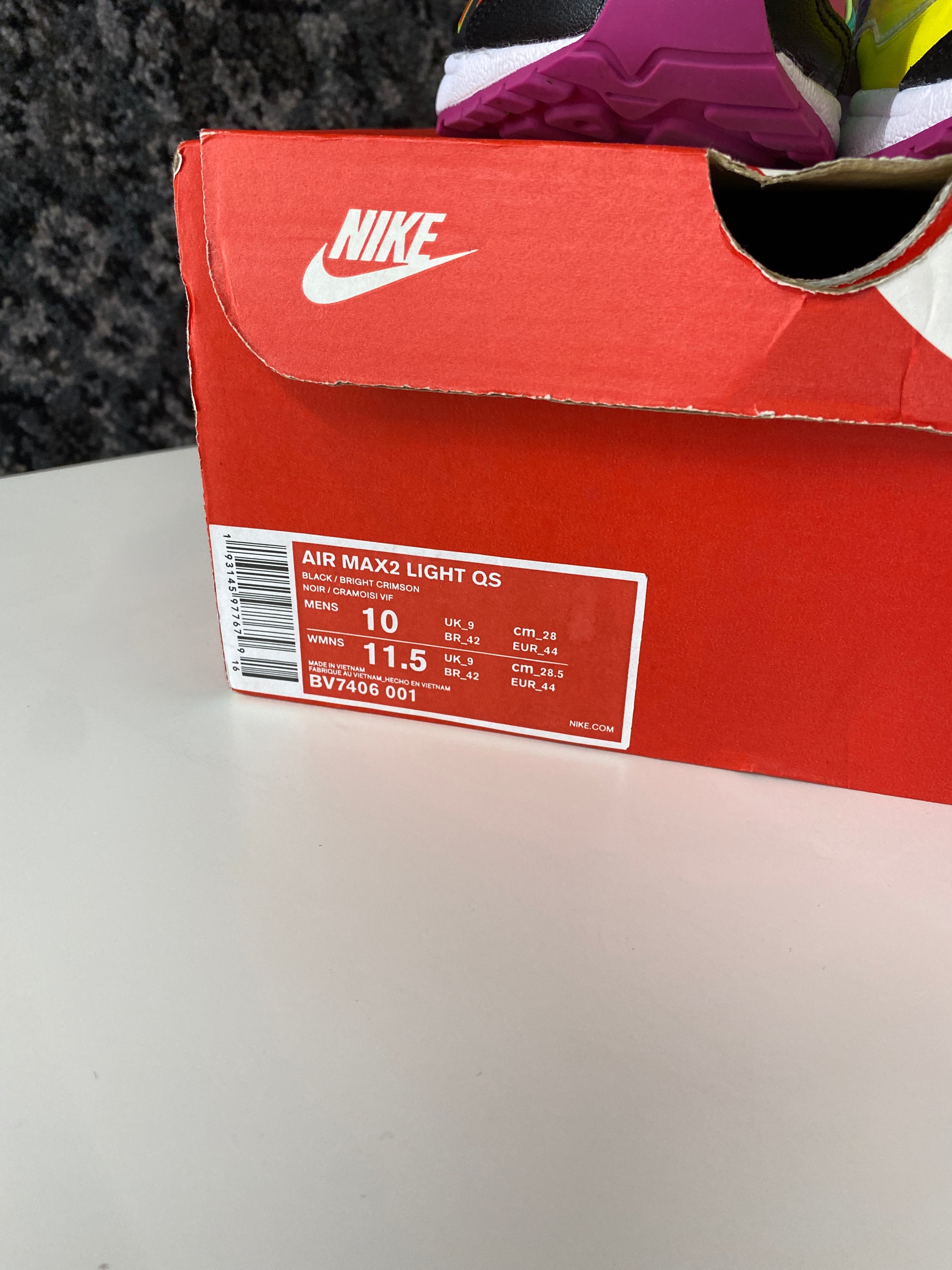 Nike Air Max 2 Light Atmos Sz 10