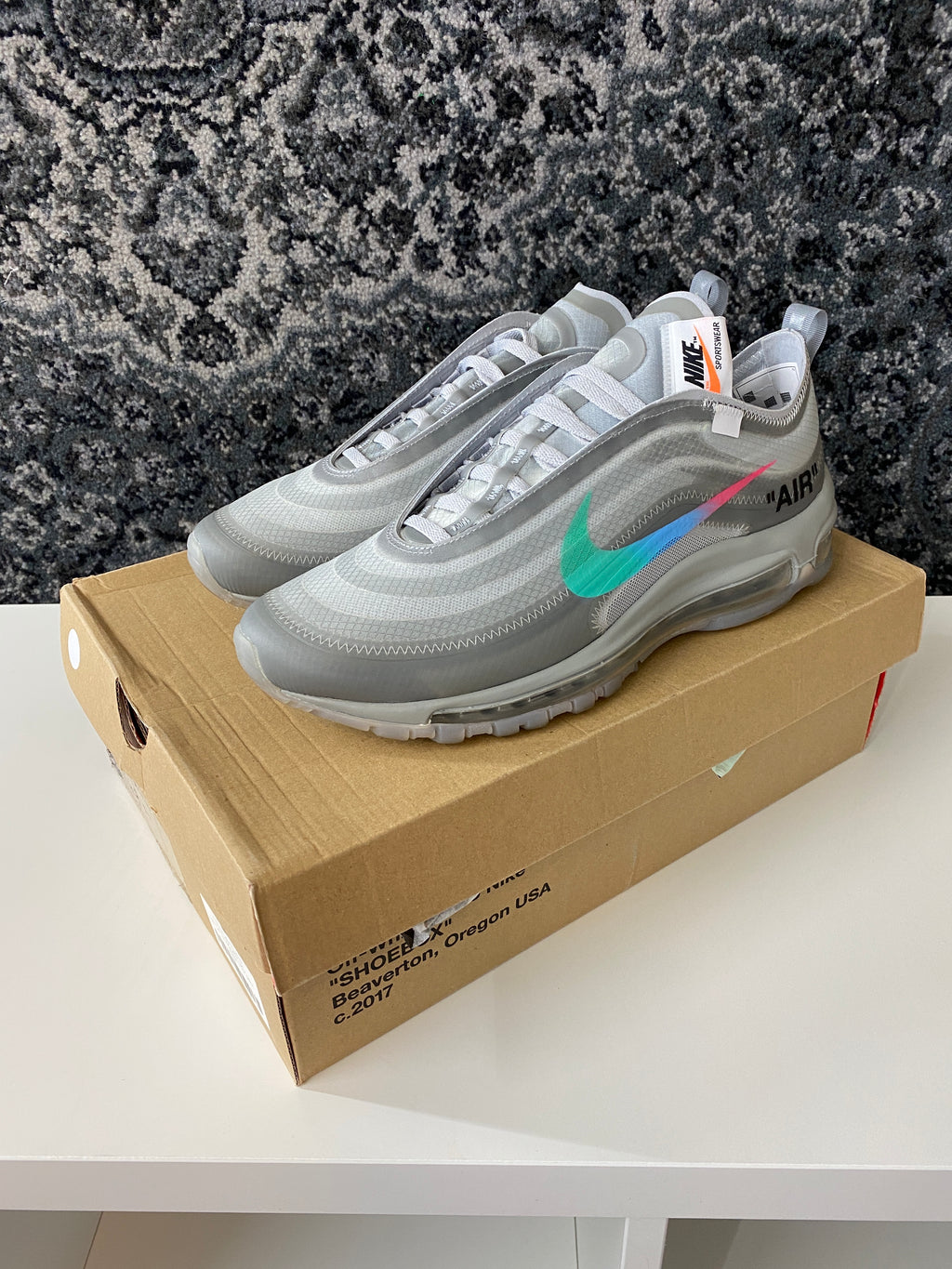Nike Air Max 97 Off-White Menta Sz 8.5