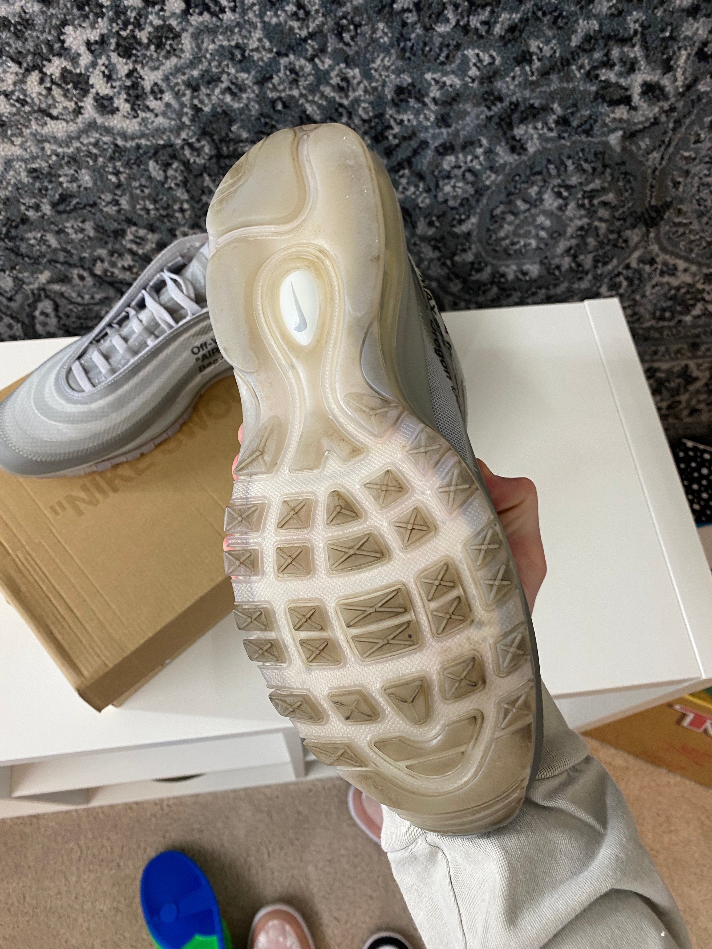 Nike Air Max 97 Off-White Menta Sz 8.5