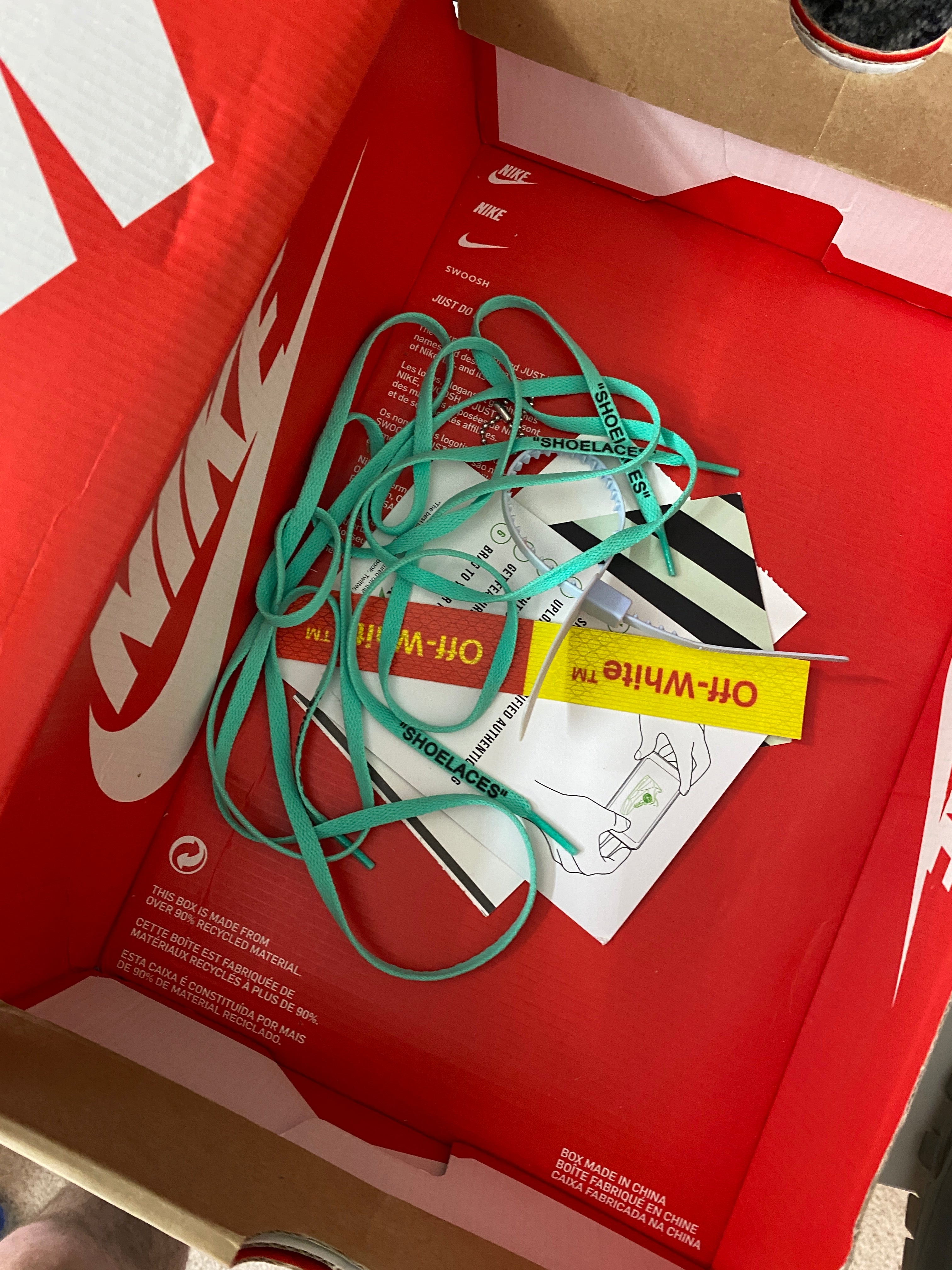 Nike Air Max 97 Off-White Menta Sz 8.5