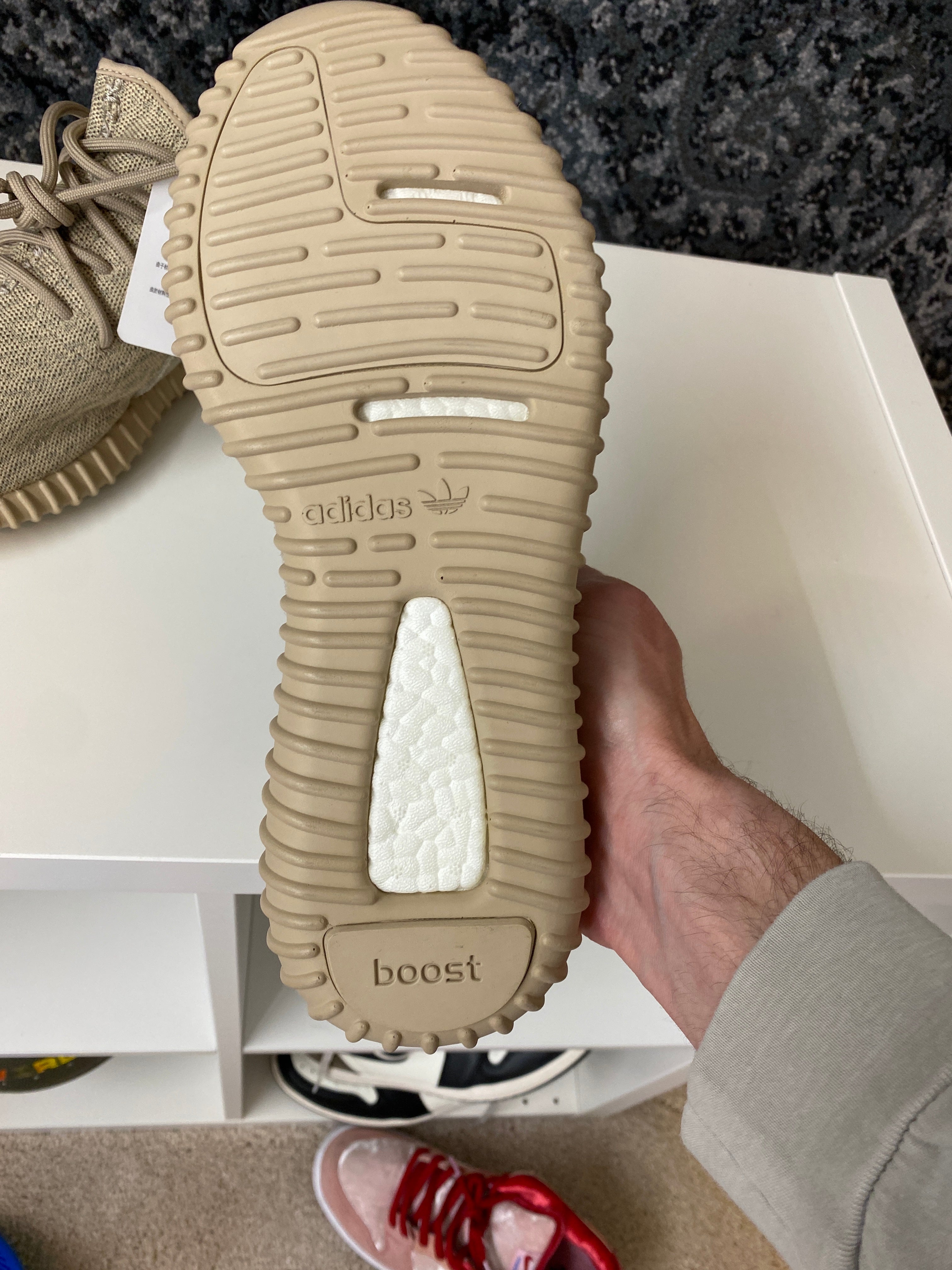 Adidas Yeezy 350 Boost Oxford Tan Sz 9